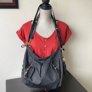 Final price Vince Camuto Tote bag polyester Genuine Leather